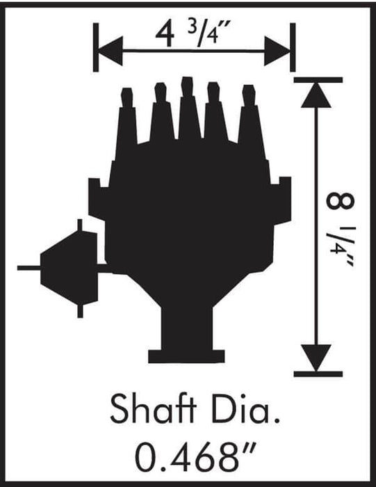MSD Ignition MSD Pro-Billet Ready-to-Run Distributors 8352 Autofit