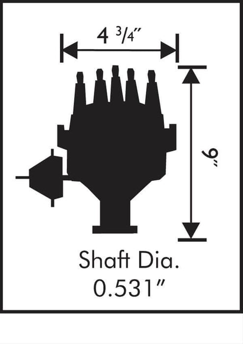 MSD Ignition MSD Pro-Billet Ready-to-Run Distributors 8595 Autofit