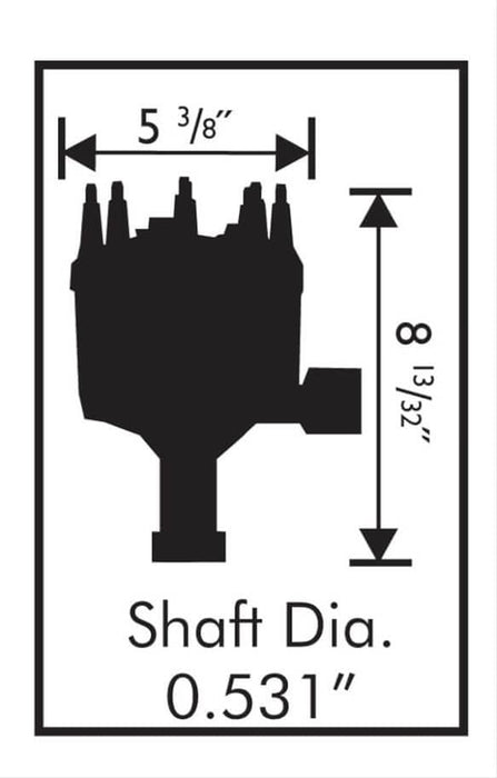 MSD Ignition MSD Pro-Billet Ready-to-Run EFI Distributors 8456 Autofit