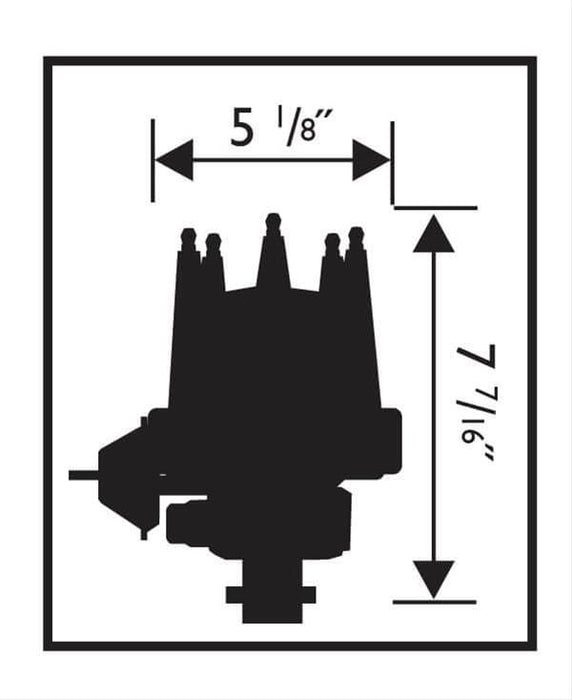 MSD Ignition MSD Pro-Billet Tach Drive Distributors 8572 Autofit