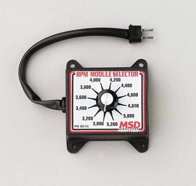 MSD Ignition MSD RPM Module Selectors 8670 Autofit
