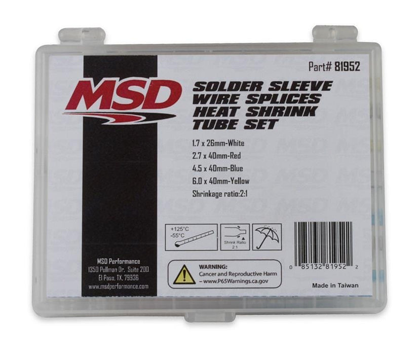MSD Ignition MSD Solder Sleeve Wire Splice Kits 81952 Autofit