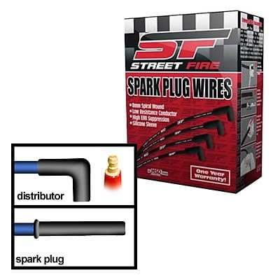 MSD Ignition MSD Street Fire Spark Plug Wire Sets 5575 Autofit