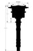MSD Small/Big Block Chevy, Magnetic Pickup, Low Profile Crab Cap Flat-Top Pro-Billet Distributor MSD84891 Autofit