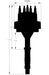 MSD Suit AMC 290-401 V8, Hight Output Magnetic Trigger, Vacuum Advance Pro Billet Distributor MSD8519 Autofit