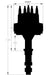 MSD Suit Buick 400-455, Hight Output Magnetic Trigger, Mechanical Advance Pro Billet Distributor MSD8517 Autofit
