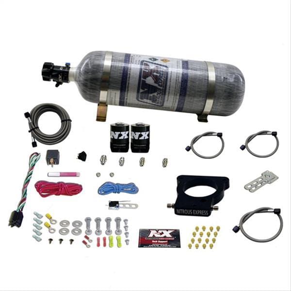 Nitrous Express (NX) Nitrous Express 3-Bolt Plate Nitrous Systems for GM LS Engine 20935-12 Autofit