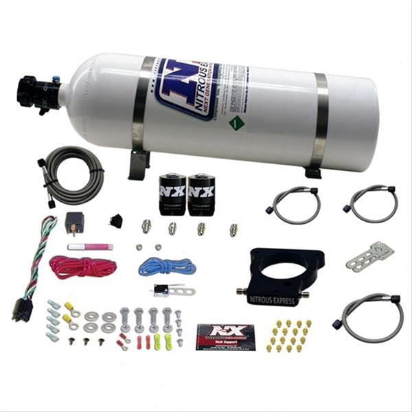 Nitrous Express (NX) Nitrous Express 3-Bolt Plate Nitrous Systems for GM LS Engine 20935-15 Autofit