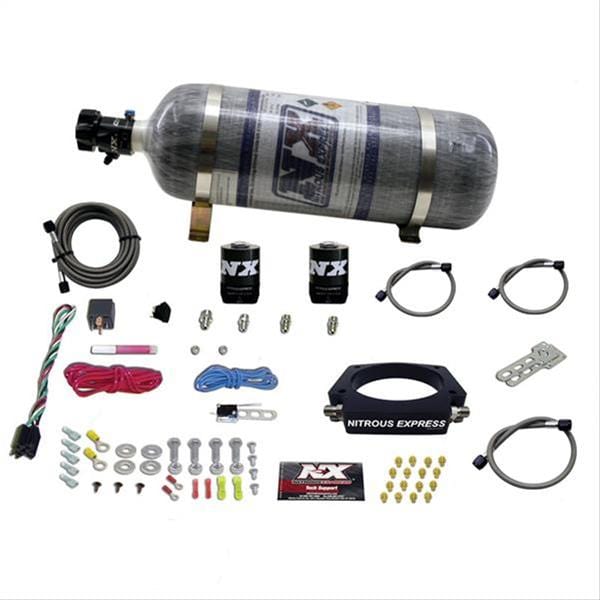 Nitrous Express (NX) Nitrous Express 4-Bolt Plate Nitrous Systems for GM LS Engine 20933-12 Autofit