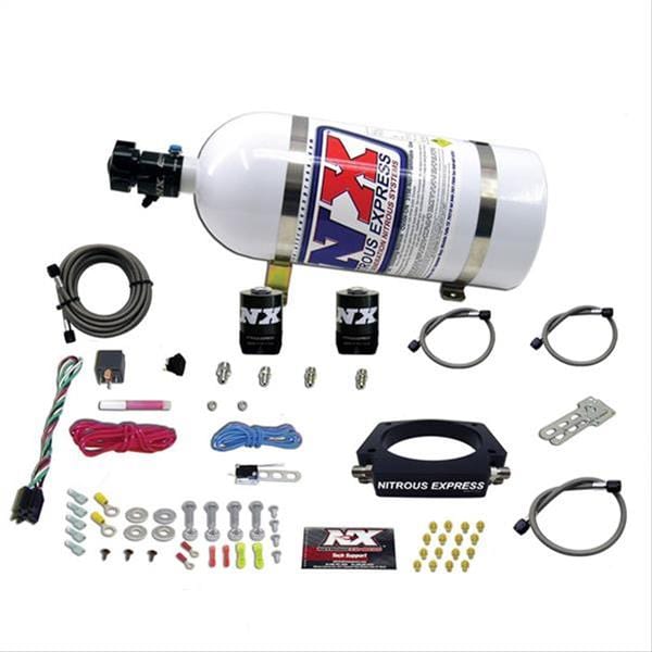 Nitrous Express (NX) Nitrous Express 4-Bolt Plate Nitrous Systems for GM LS Engine 20934-10 Autofit