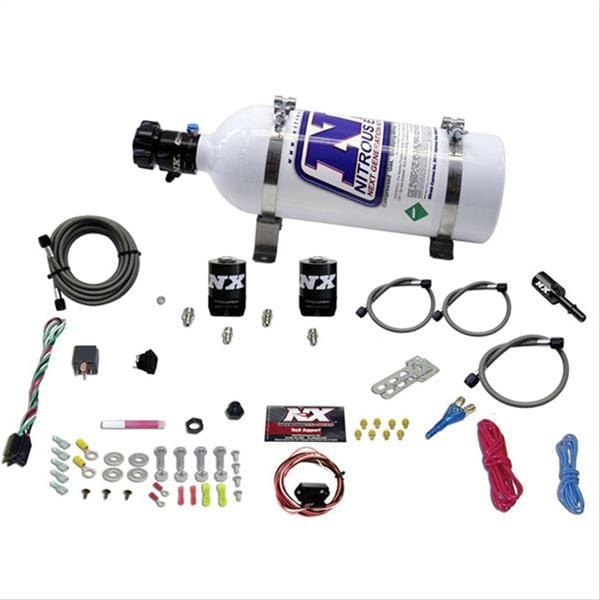 Nitrous Express (NX) Nitrous Express 5.0 Coyote Single Nozzle Nitrous Systems 20932-05 Autofit