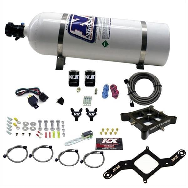 Nitrous Express (NX) Nitrous Express Billet Crossbar Nitrous Plate Systems 60042-15 Autofit