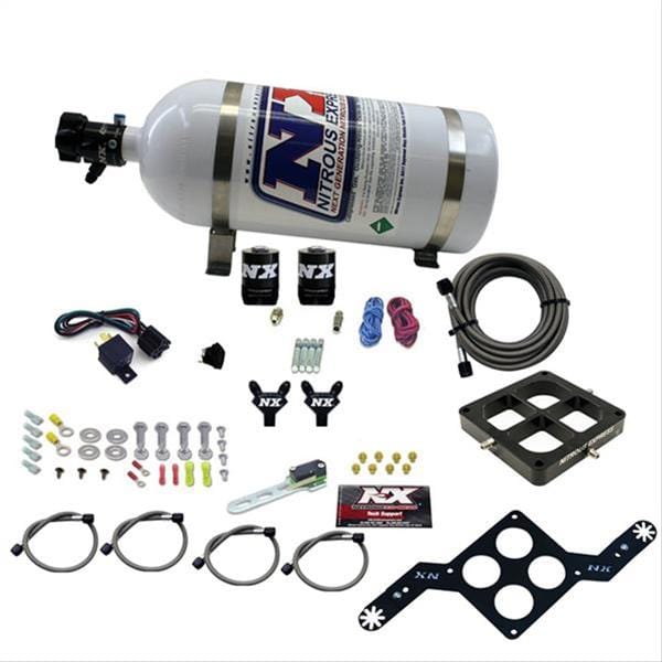 Nitrous Express (NX) Nitrous Express Billet Crossbar Nitrous Plate Systems 60047-10 Autofit
