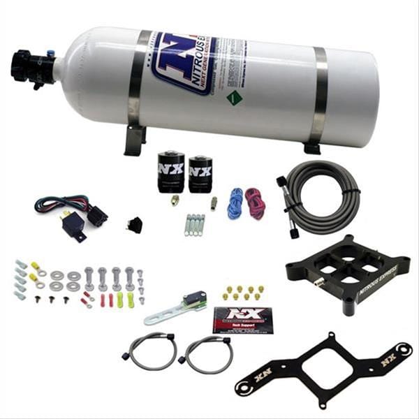 Nitrous Express (NX) Nitrous Express Billet Crossbar Nitrous Plate Systems 63840-15 Autofit