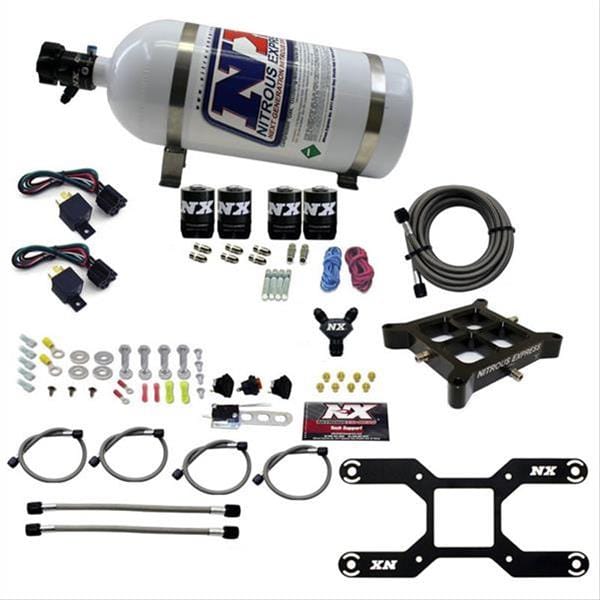 Nitrous Express (NX) Nitrous Express Billet Crossbar Nitrous Plate Systems 66042-10 Autofit