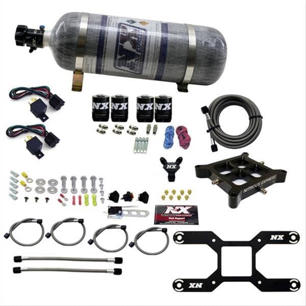 Nitrous Express (NX) Nitrous Express Billet Crossbar Nitrous Plate Systems 66042-12 Autofit