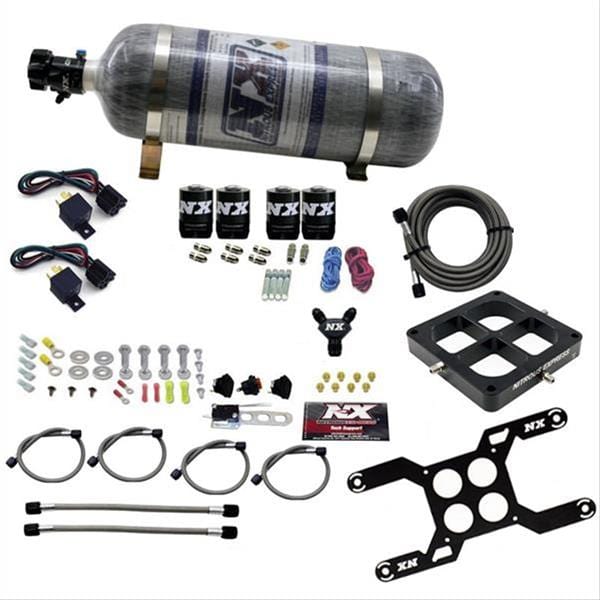 Nitrous Express (NX) Nitrous Express Billet Crossbar Nitrous Plate Systems 66047-12 Autofit