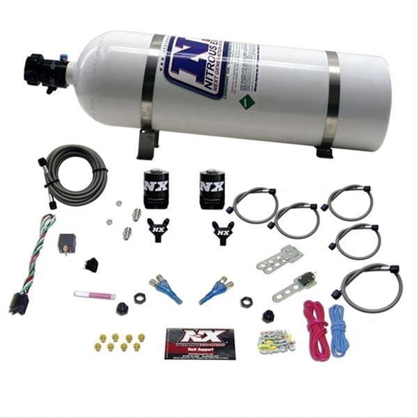 Nitrous Express (NX) Nitrous Express Dodge V-8 TBI Dual Nozzle Nitrous Systems 20213-15 Autofit