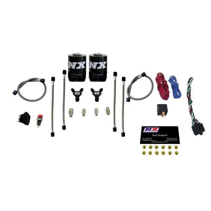 Nitrous Express (NX) Nitrous Express Dual Stage Upgrade For Dual Stage Throttle Body Plates NX933D Autofit
