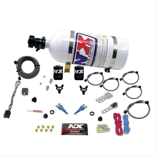 Nitrous Express (NX) Nitrous Express EFI Race Dual Nozzle Nitrous Systems 20215-10 Autofit