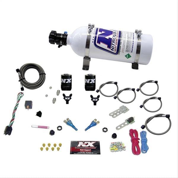 Nitrous Express (NX) Nitrous Express EFI Race Dual Nozzle Nitrous Systems 20315-05 Autofit