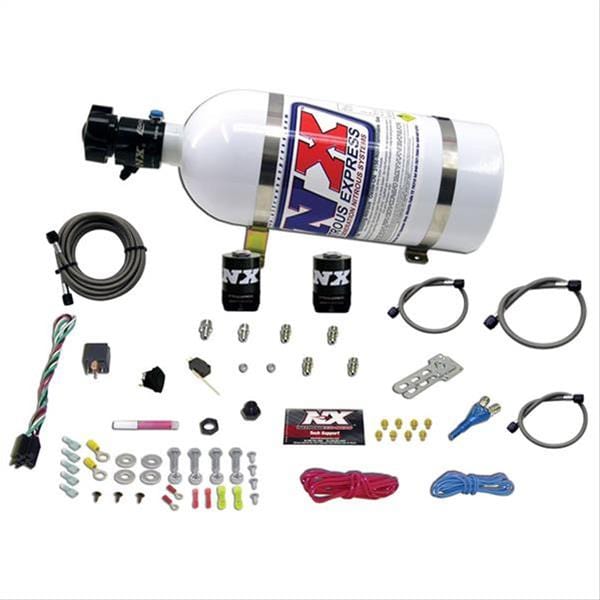 Nitrous Express (NX) Nitrous Express EFI Race Single Nozzle Nitrous Systems 20118-10 Autofit