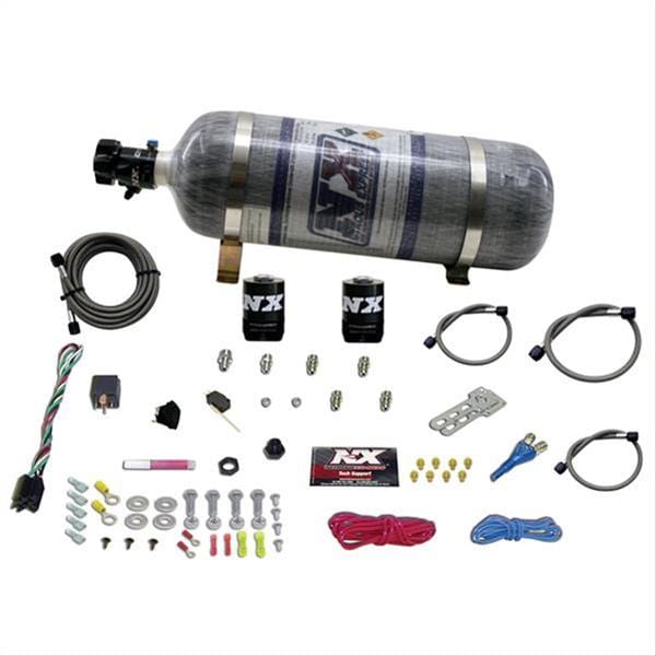 Nitrous Express (NX) Nitrous Express EFI Race Single Nozzle Nitrous Systems 20118-12 Autofit