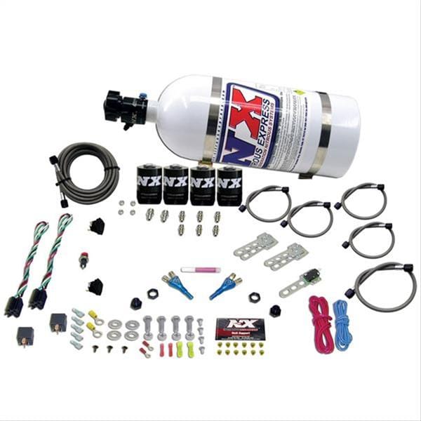 Nitrous Express (NX) Nitrous Express EFI Race Single Nozzle Nitrous Systems 20224-10 Autofit