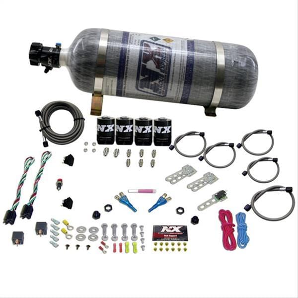Nitrous Express (NX) Nitrous Express EFI Race Single Nozzle Nitrous Systems 20224-12 Autofit
