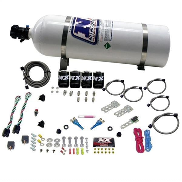 Nitrous Express (NX) Nitrous Express EFI Race Single Nozzle Nitrous Systems 20224-15 Autofit