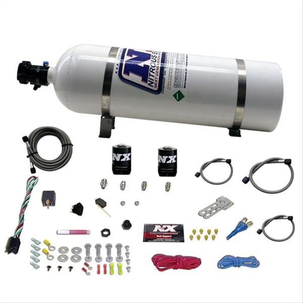 Nitrous Express (NX) Nitrous Express EFI Race Single Nozzle Nitrous Systems 20316-15 Autofit
