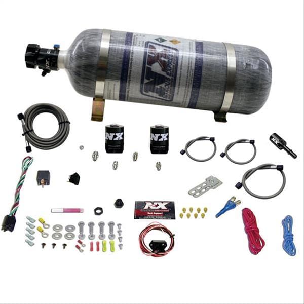 Nitrous Express (NX) Nitrous Express EFI Single Nozzle Nitrous Systems 20918-12 Autofit