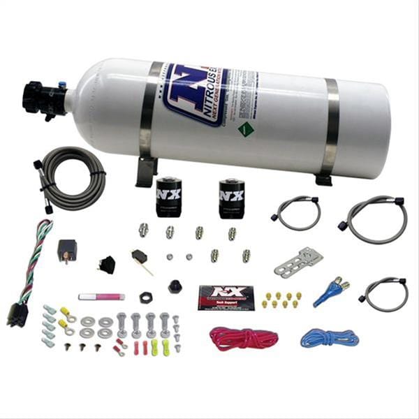 Nitrous Express (NX) Nitrous Express EFI Single Nozzle Nitrous Systems 20920-15 Autofit