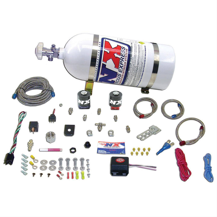 Nitrous Express (NX) Nitrous Express Fly By Wire Single Nozzle EFI Nitrous Systems 20919-05 Autofit