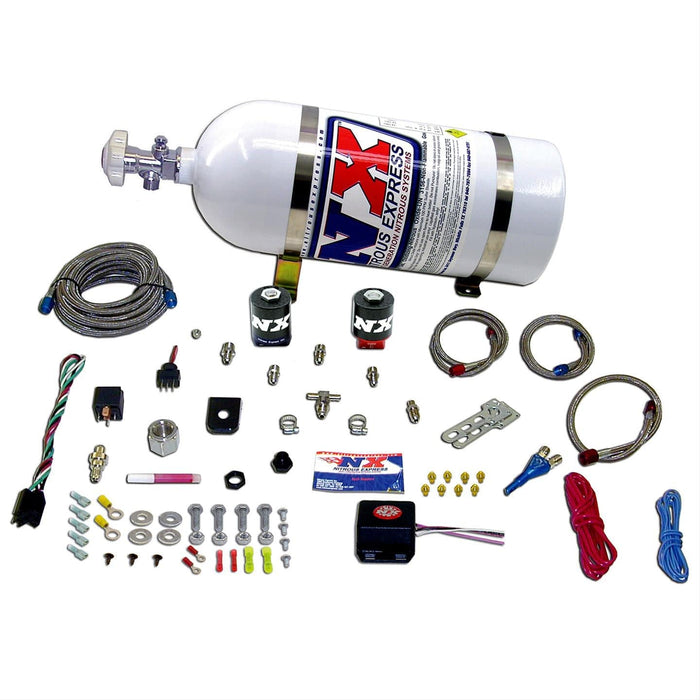 Nitrous Express (NX) Nitrous Express Fly By Wire Single Nozzle EFI Nitrous Systems 20919-12 Autofit