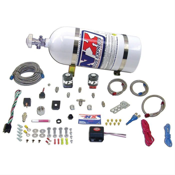 Nitrous Express (NX) Nitrous Express Fly By Wire Single Nozzle EFI Nitrous Systems 20919-15 Autofit