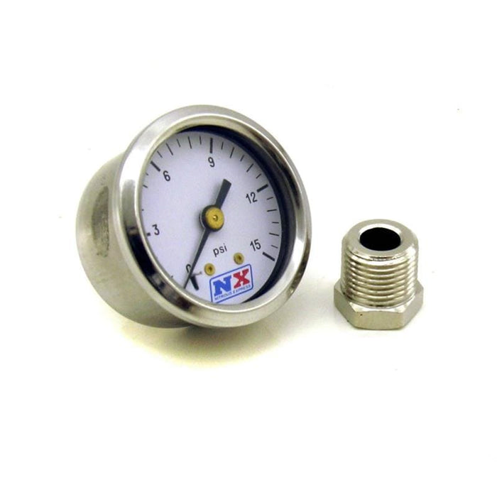 Nitrous Express (NX) Nitrous Express Fuel Pressure Gauges 15511 Autofit