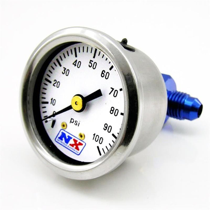 Nitrous Express (NX) Nitrous Express Fuel Pressure Gauges 15512 Autofit