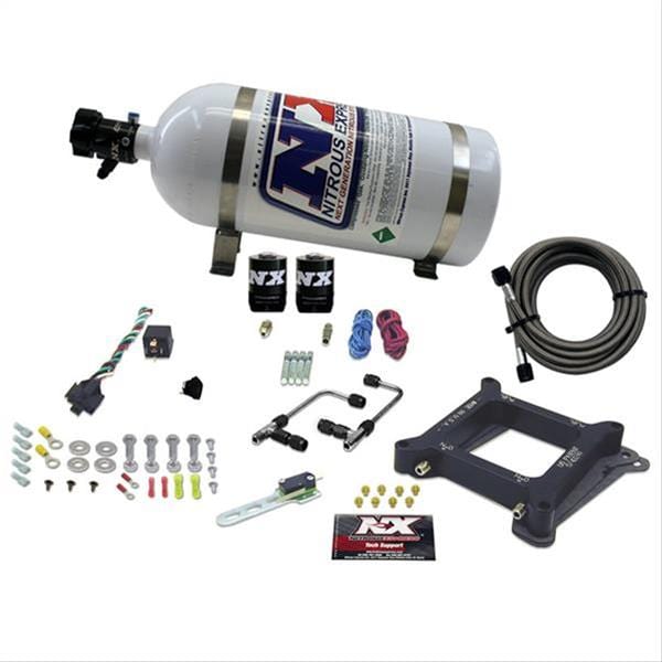 Nitrous Express (NX) Nitrous Express Gemini Twin Stage 6 Plate Nitrous Systems 60045-10 Autofit