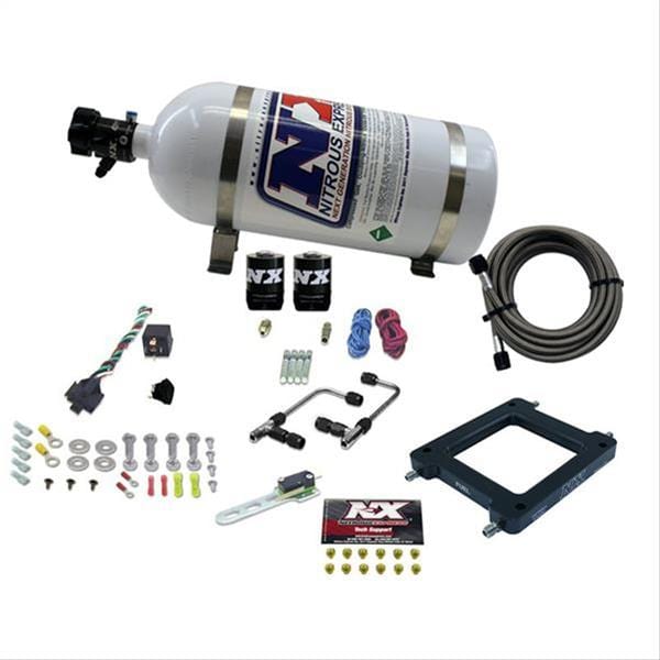 Nitrous Express (NX) Nitrous Express Gemini Twin Stage 6 Plate Nitrous Systems 60075-10 Autofit