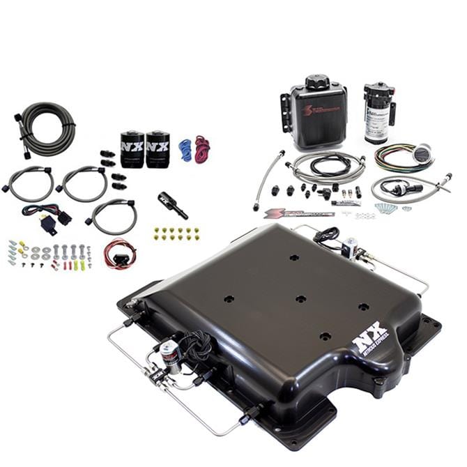 Nitrous Express (NX) Nitrous Express Hellcat Billet Supercharger Lid Nitrous and Water/Methanol Systems 20972BMF-00 Autofit