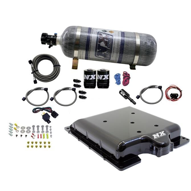 Nitrous Express (NX) Nitrous Express Hellcat Billet Supercharger Lid Nitrous Systems 20972-12 Autofit