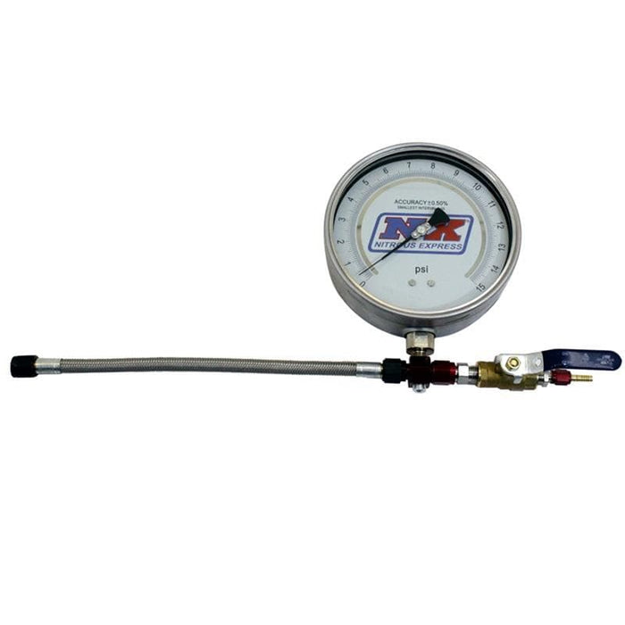 Nitrous Express (NX) Nitrous Express Master Flo-Check Pro Gauge Kits 15529 Autofit