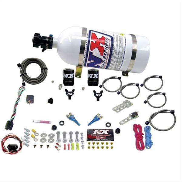 Nitrous Express (NX) Nitrous Express Nissan/Infiniti Dual Nozzle Nitrous Systems 20716-10 Autofit