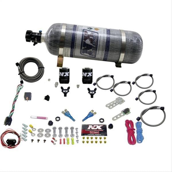 Nitrous Express (NX) Nitrous Express Nissan/Infiniti Dual Nozzle Nitrous Systems 20716-12 Autofit