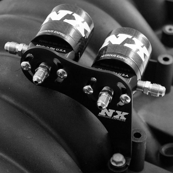 Nitrous Express (NX) Nitrous Express Nitrous Solenoid Mounting Brackets 15768 Autofit