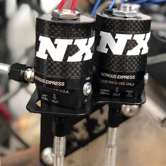 Nitrous Express (NX) Nitrous Express Nitrous Solenoid Mounting Brackets 15770 Autofit