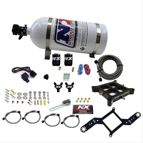 Nitrous Express (NX) Nitrous Express NX Billet Crossbar Nitrous Plate Systems 60042-10 Autofit