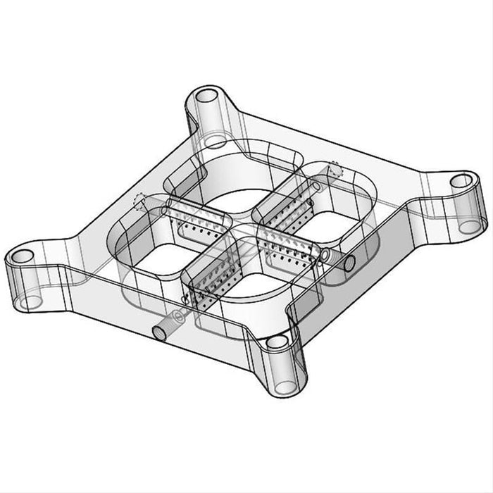 Nitrous Express (NX) Nitrous Express NX Billet Crossbar Nitrous Plate Systems 60542-10 Autofit