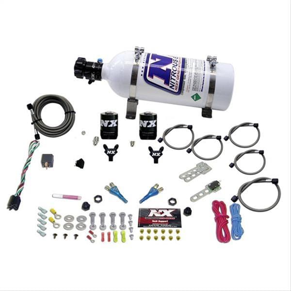 Nitrous Express (NX) Nitrous Express Sport Compact Dual Nozzle Nitrous Systems 20616-05 Autofit